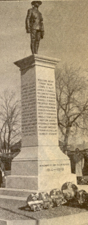 death records on St. Marys, Perth County