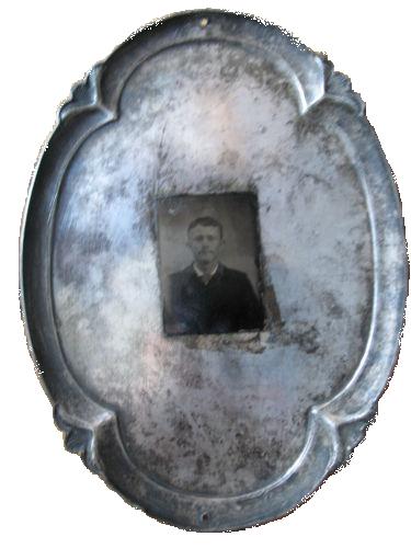 The Free Genealogy Death Record on the Coffin Plate of Robert Evans