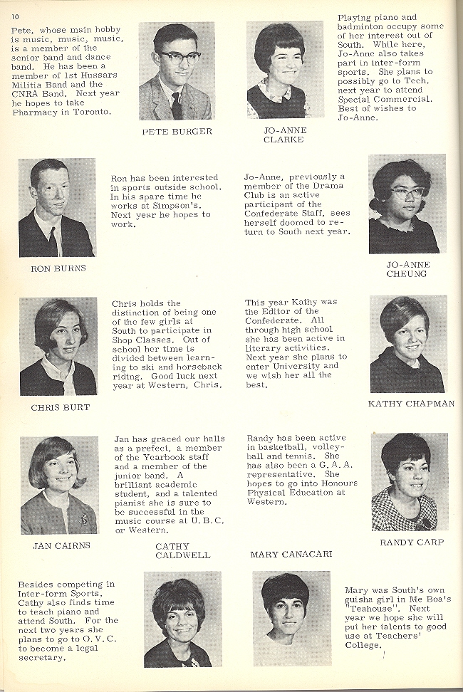 London South Secondary School Yearbook 