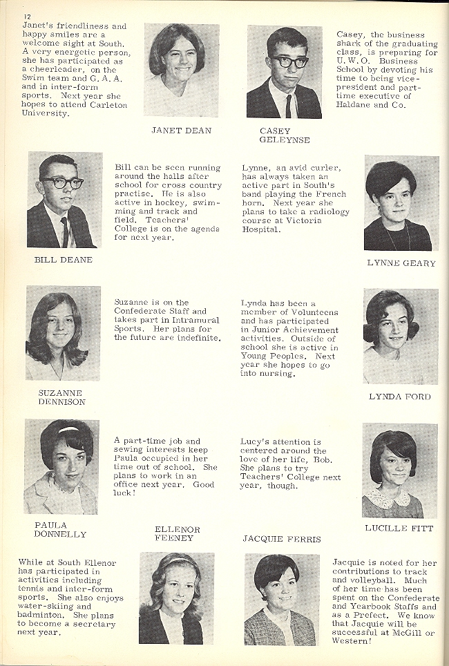 London South Secondary School Yearbook 