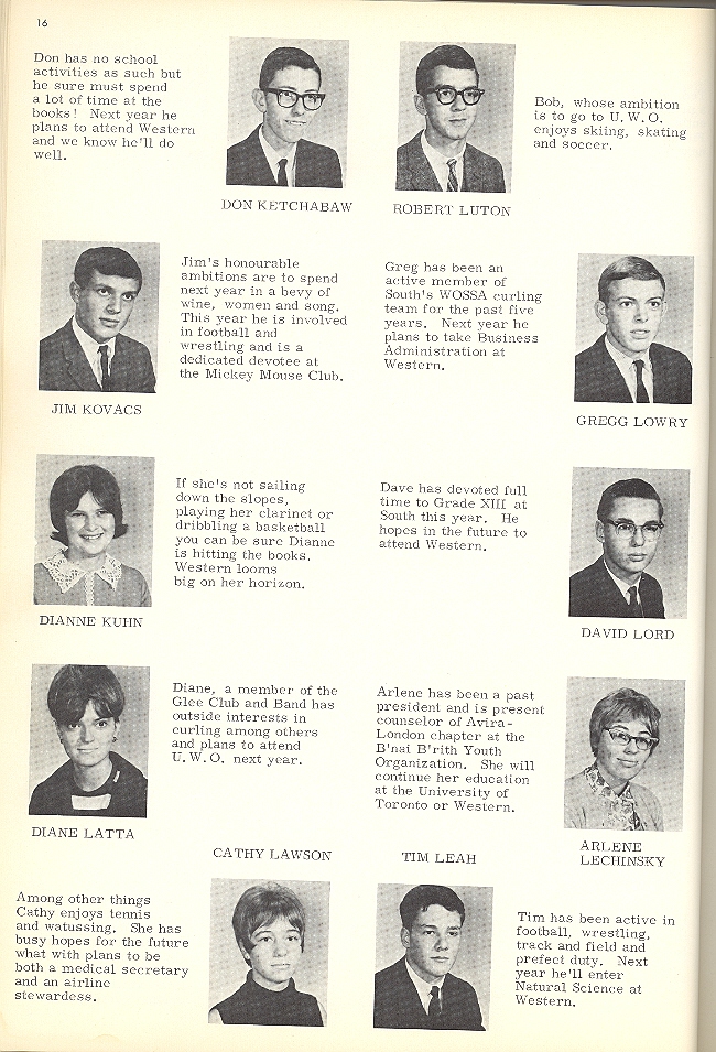 London South Secondary School Yearbook 