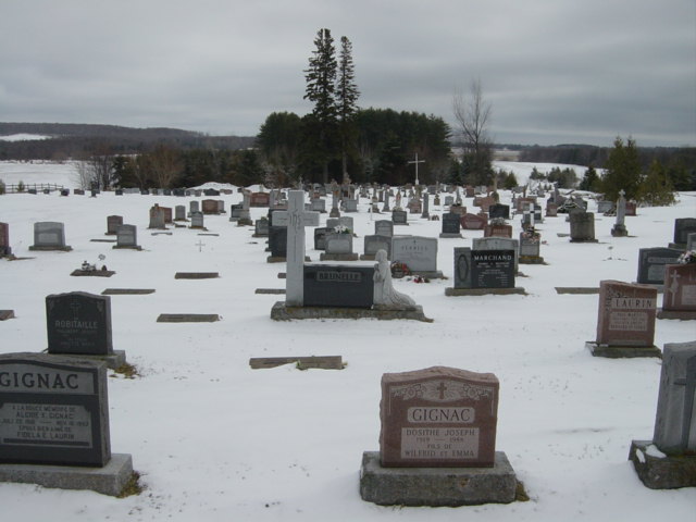 Find Ste. Croix Roman Catholic Cemetery Lafontaine on Ancestors at Rest