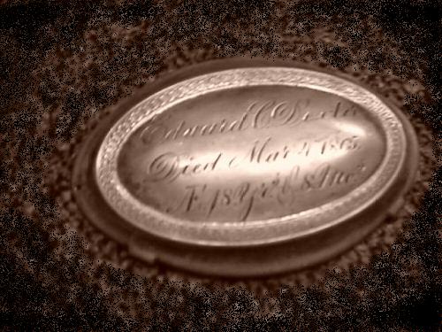 The Free Genealogy Death Record on the Coffin Plate of Edward C Dexter