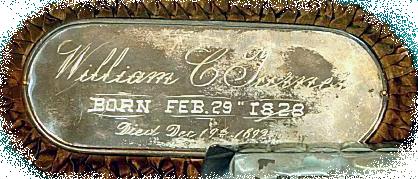 The Free Genealogy Death Record on the Coffin Plate of Anna J Roberts 1874 ~ 1926