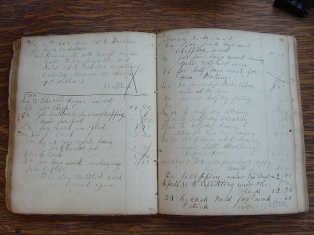 General William A Petrikin Store Ledger Book, Muncy, Lycoming County, PA