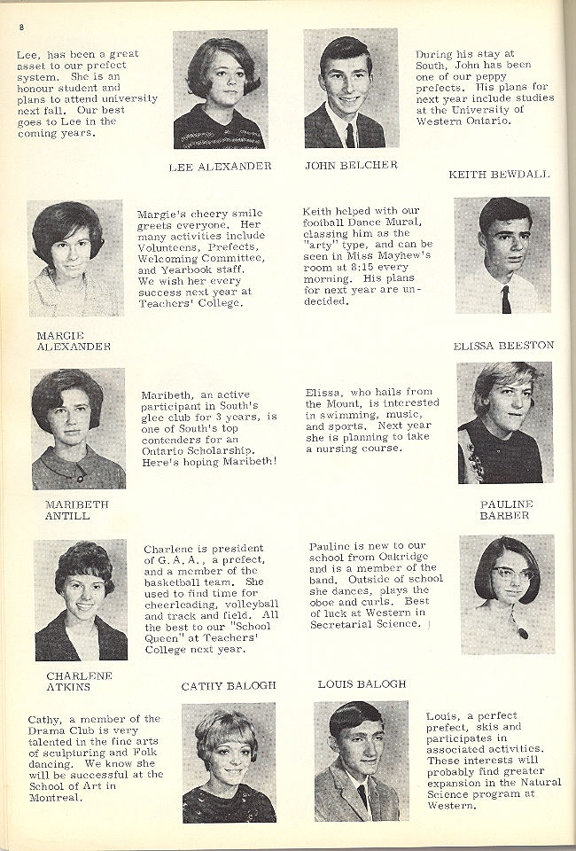 London South Secondary School Yearbook 