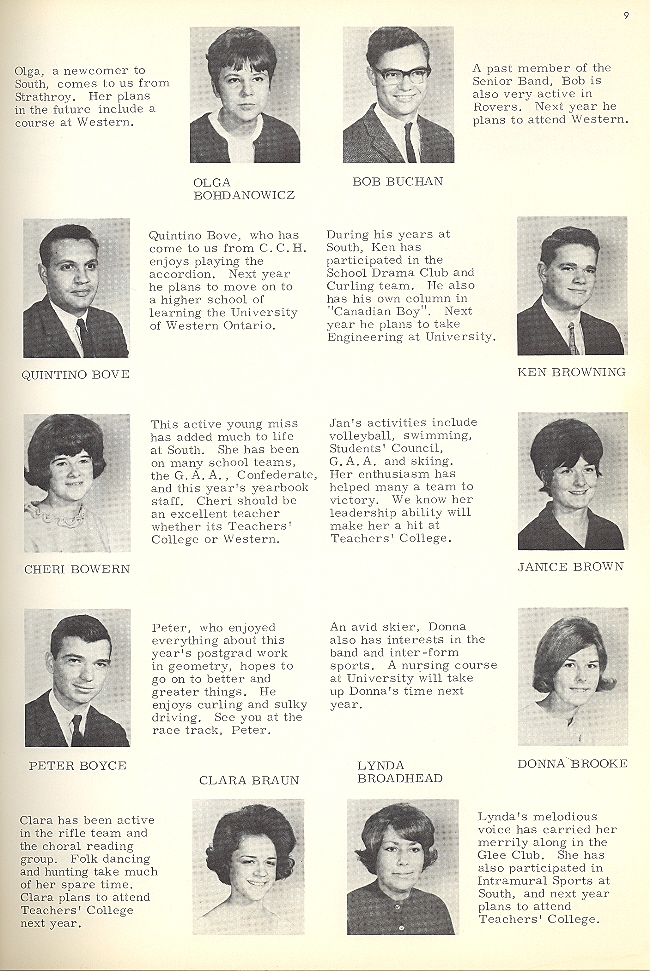 London South Secondary School Yearbook 