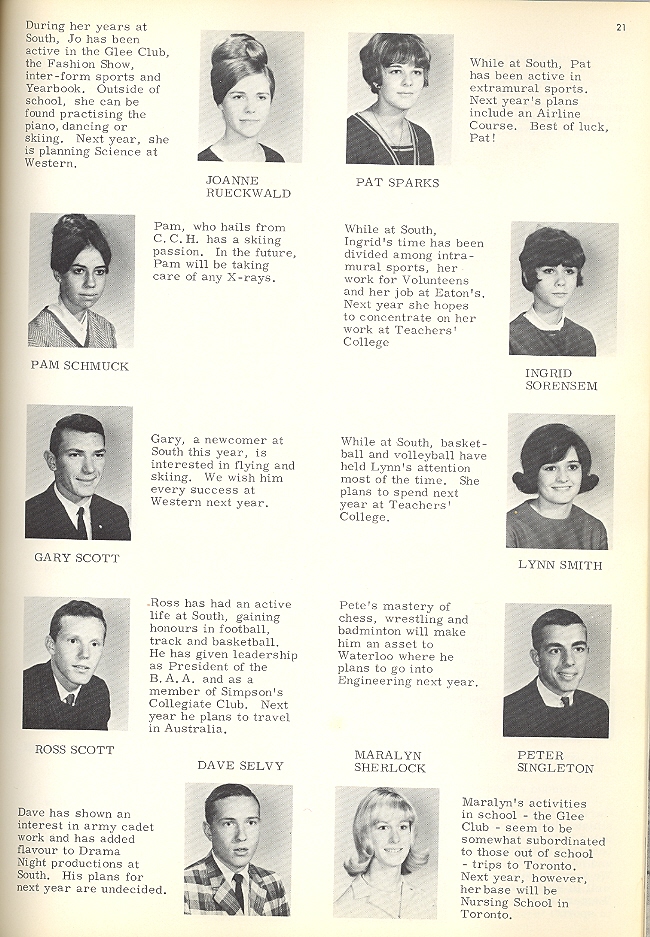 London South Secondary School Yearbook 