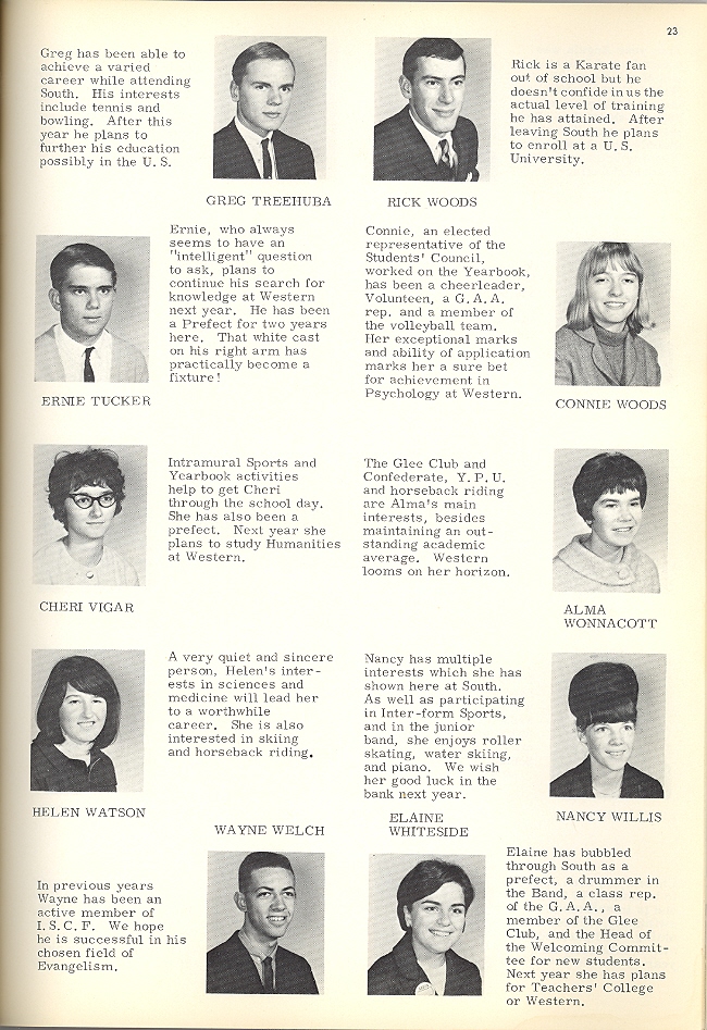 London South Secondary School Yearbook 