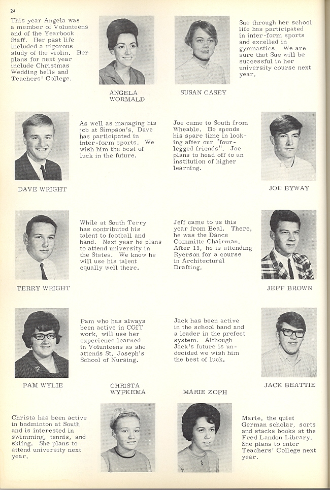 London South Secondary School Yearbook 