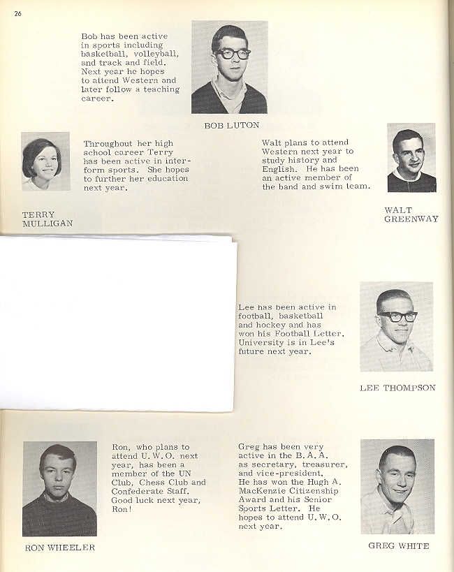 London South Secondary School Yearbook 