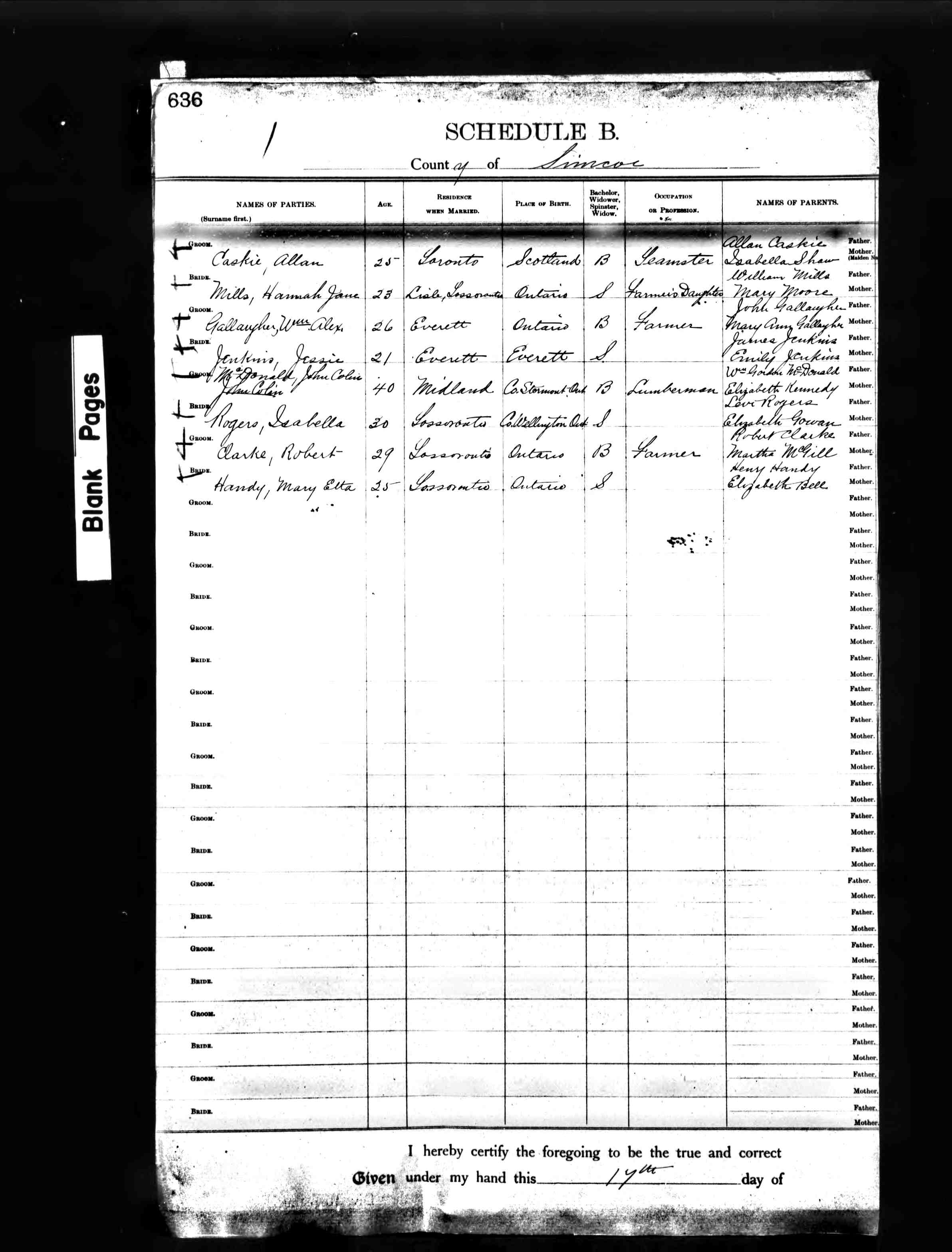 Find Death Records for simcoe county on Ancestors at Rest